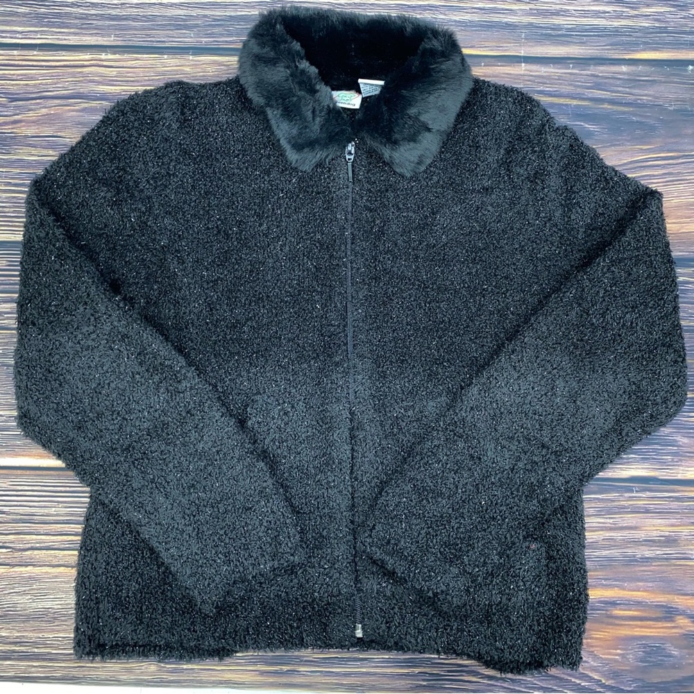 Vintage GreenDog Y2K Cardigan Sz 14 VGUC